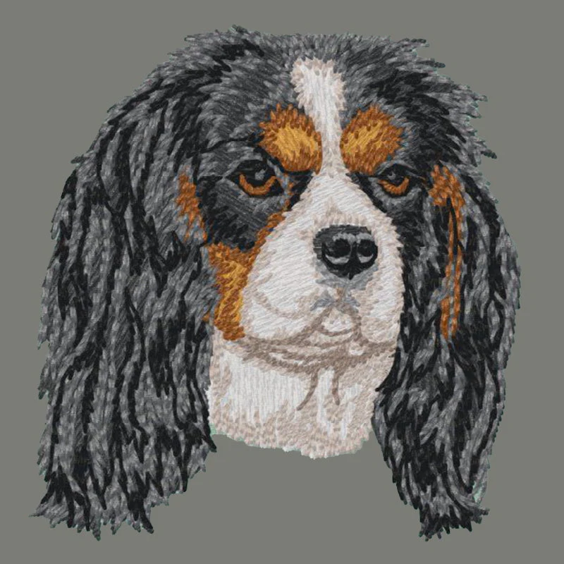 Cavalier King Charles Spaniel Embroidered Wearable Blanket - Image 28
