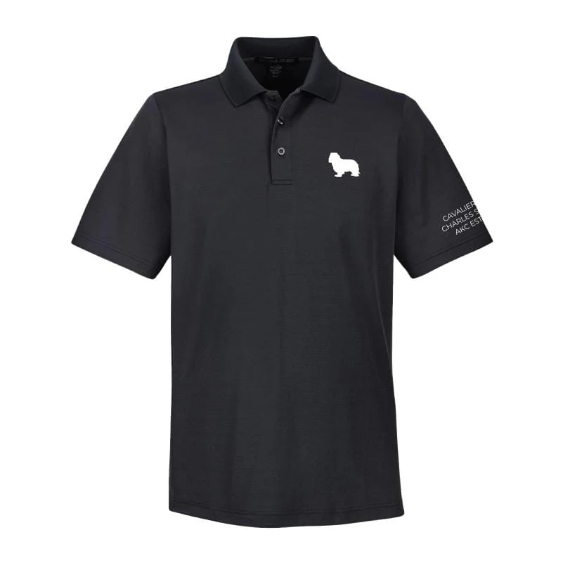 Cavalier King Charles Spaniel Embroidered AKC Men's Polo