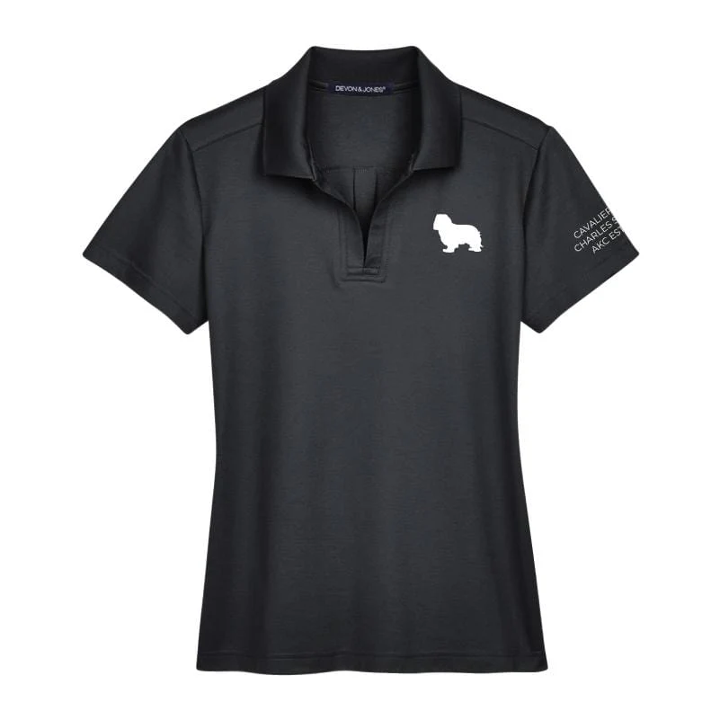 Cavalier King Charles Spaniel Embroidered AKC Women's Polo