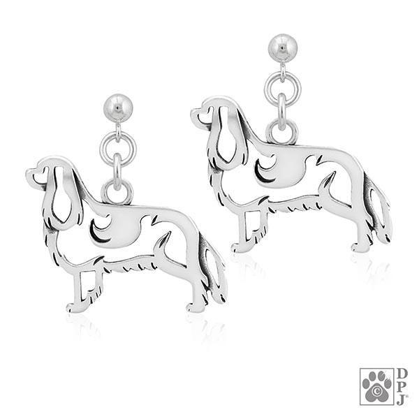 Cavalier King Charles Spaniel, Body, Earring - Image 2