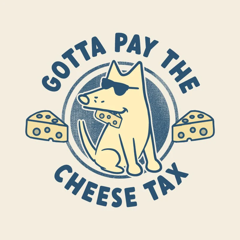 Cheese Tax - Ladies T-Shirt V-Neck - Image 2