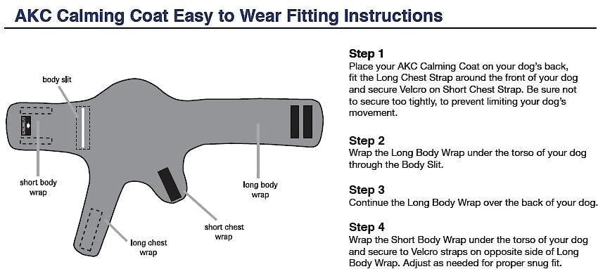 American Kennel Club AKC Anxiety Vest for Dogs - Image 3