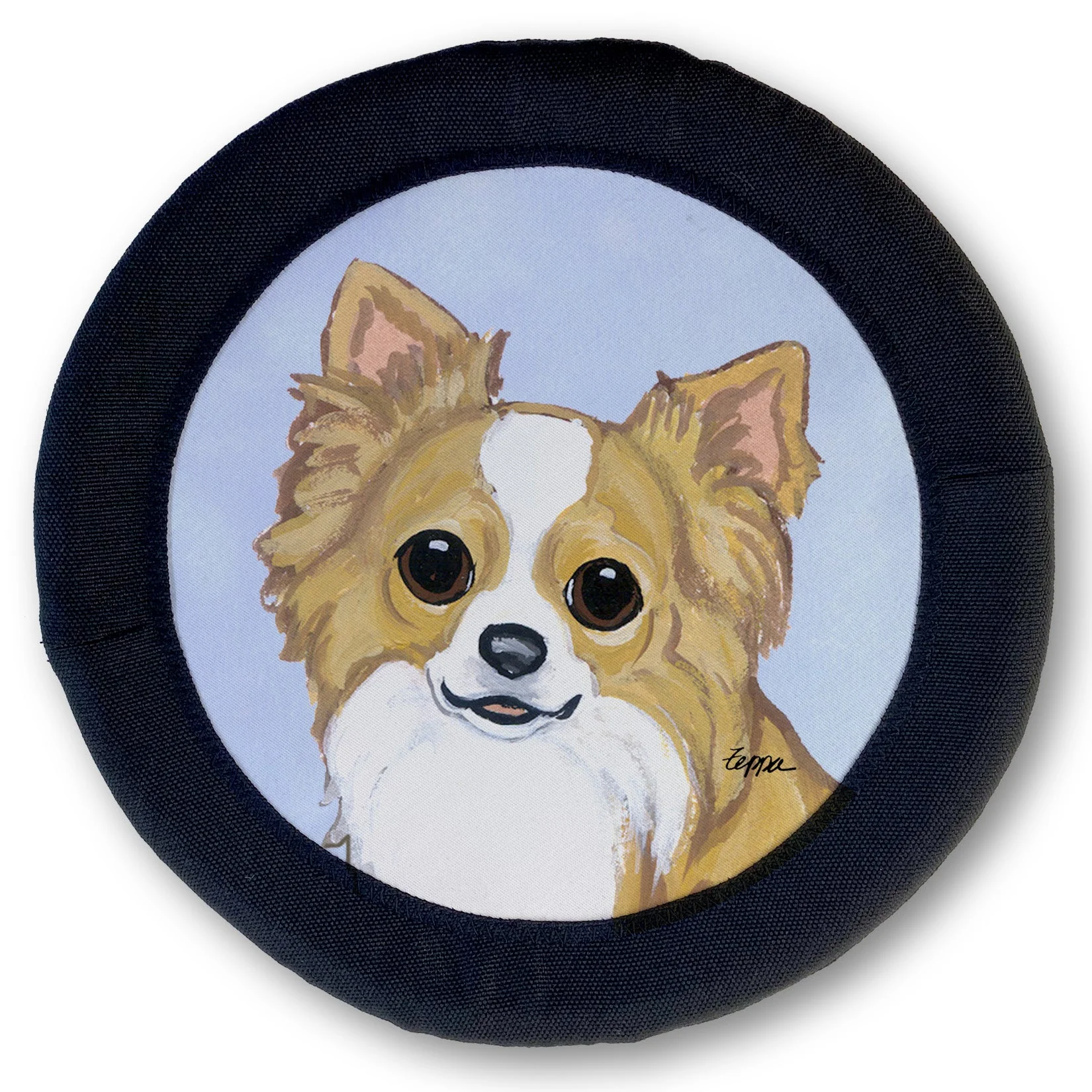 Chihuahua FOTOFRISBY Flying Dog Disc Toy - Image 3