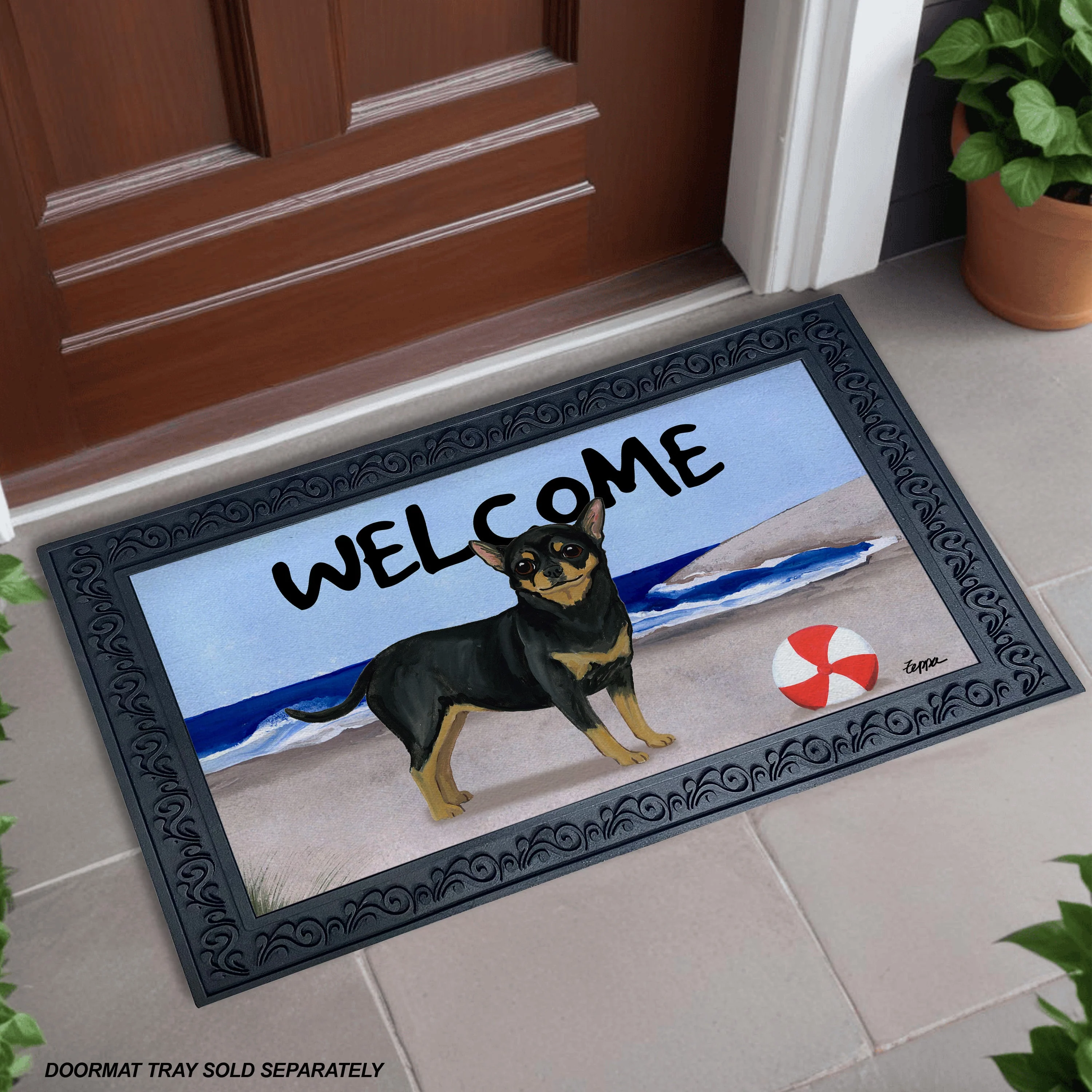 Chihuahua Welcome Mat - Image 2
