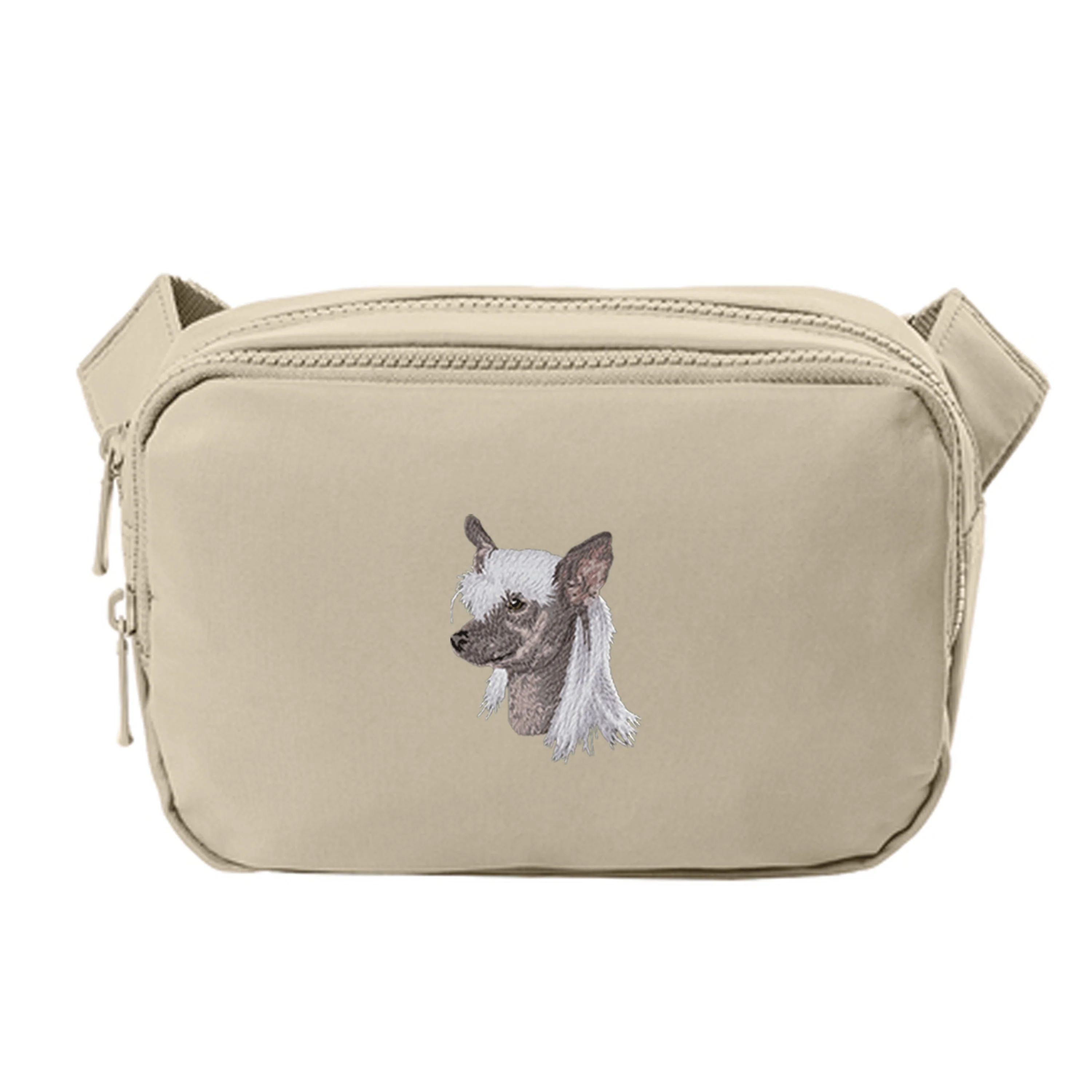Chinese Crested Embroidered Crossbody Bag - Image 3