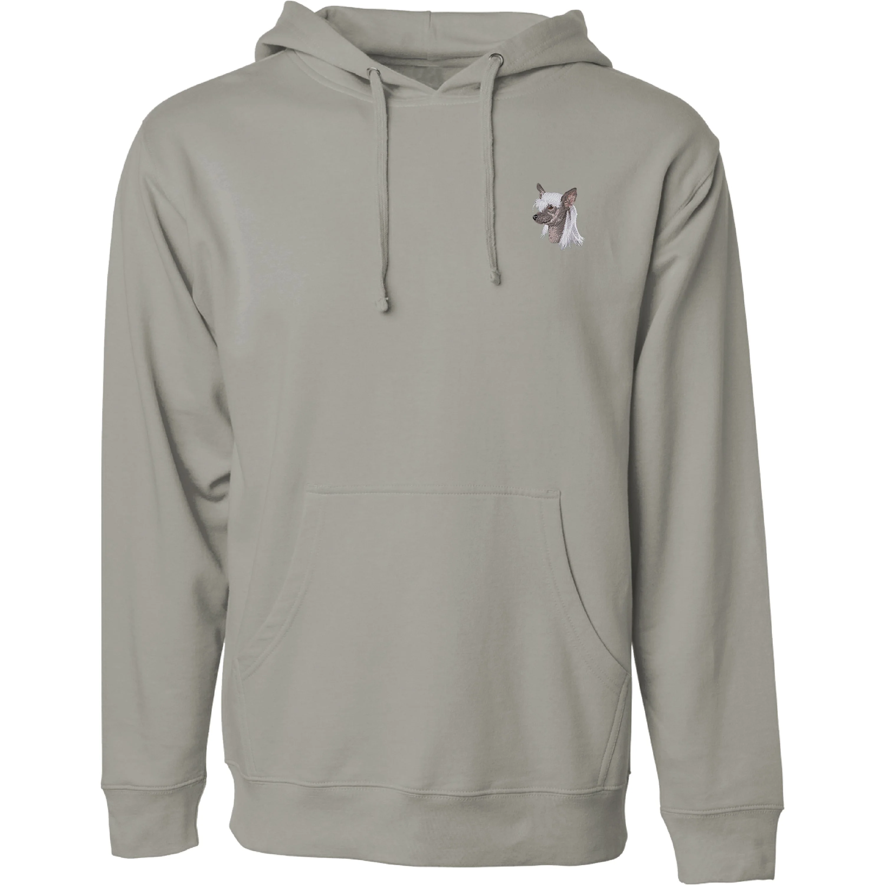Chinese Crested Embroidered Sweatshirt Hoodie - Image 5