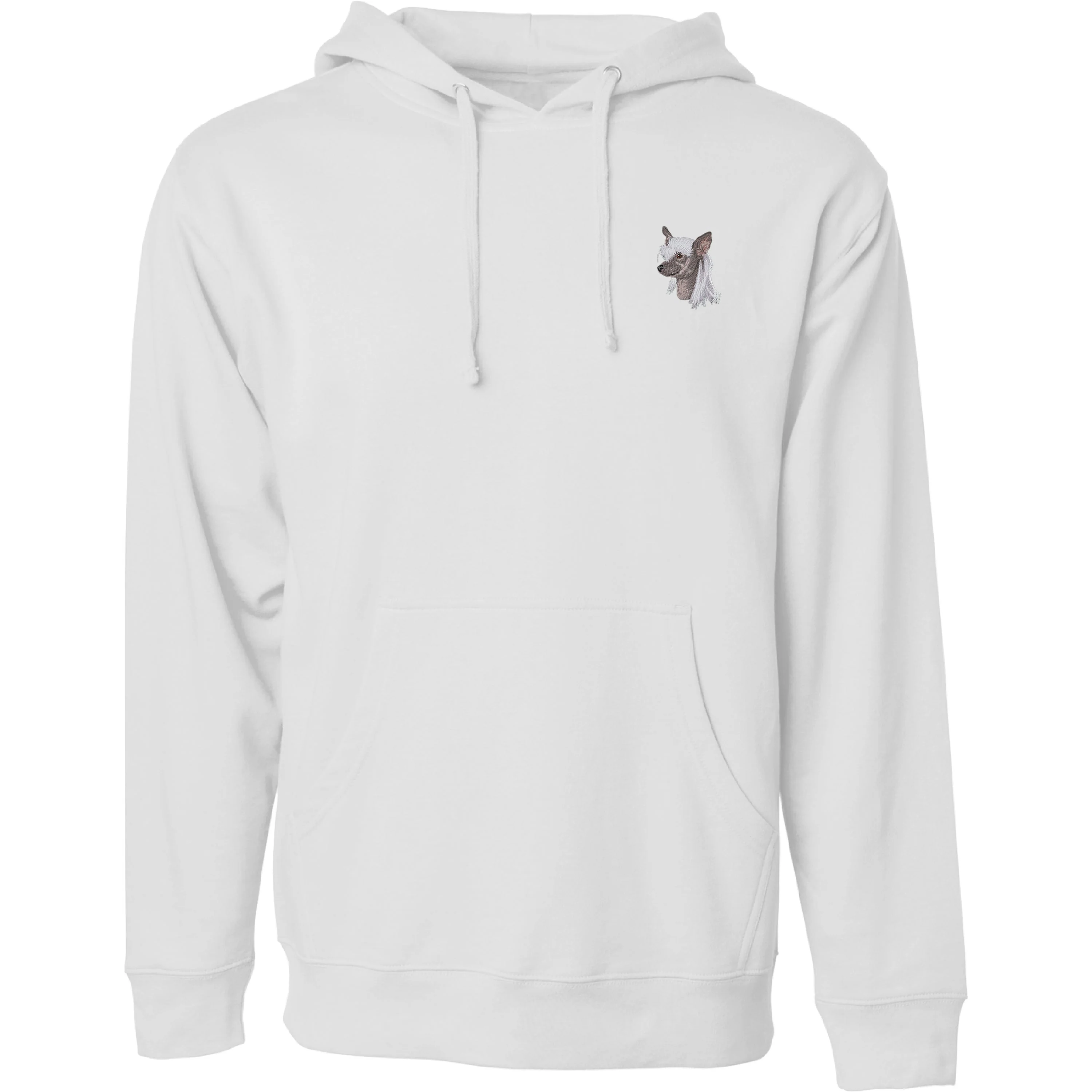 Chinese Crested Embroidered Sweatshirt Hoodie - Image 7