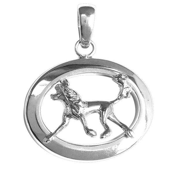 Chinese Crested Oval Jewelry