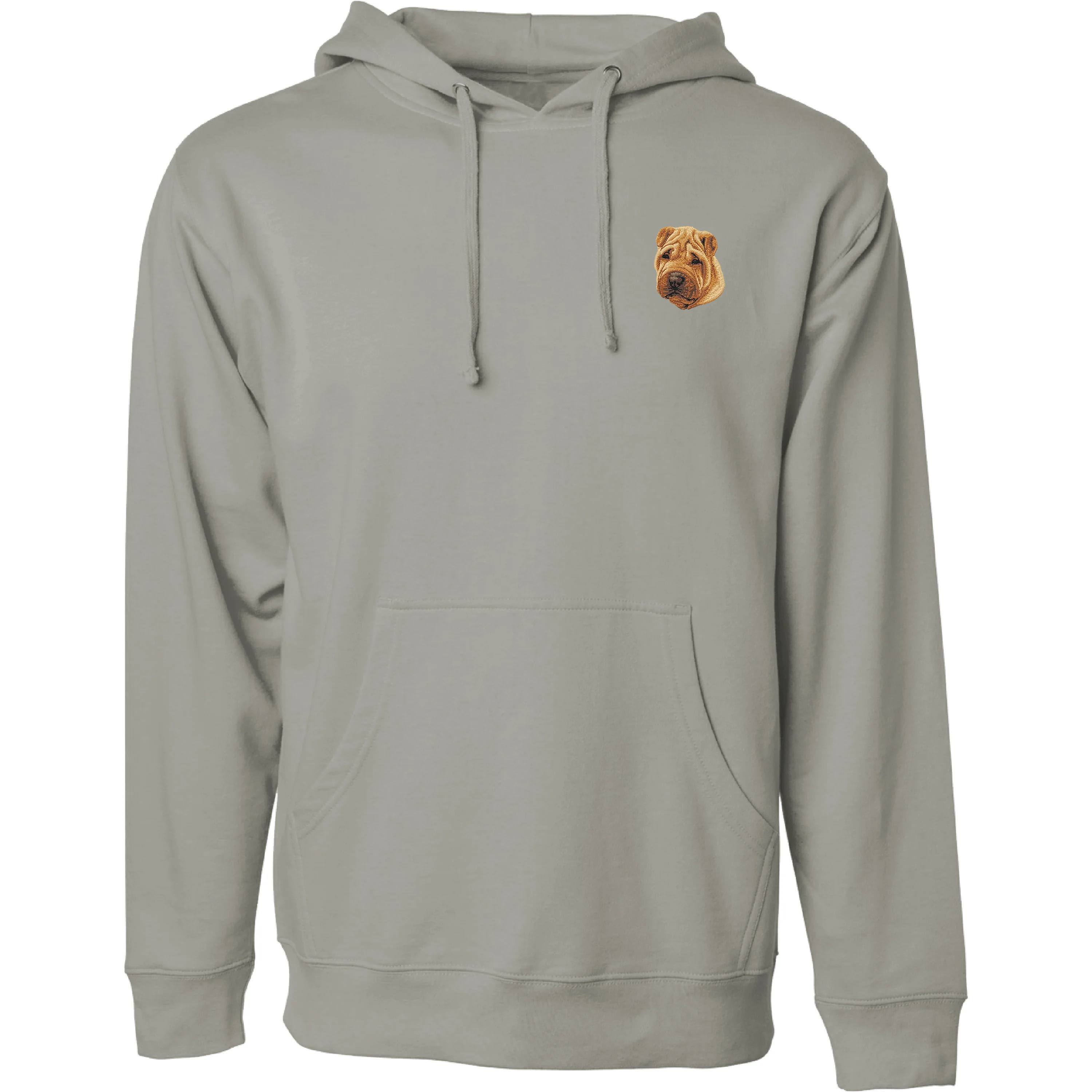 Chinese Shar-Pei Embroidered Sweatshirt Hoodie - Image 4