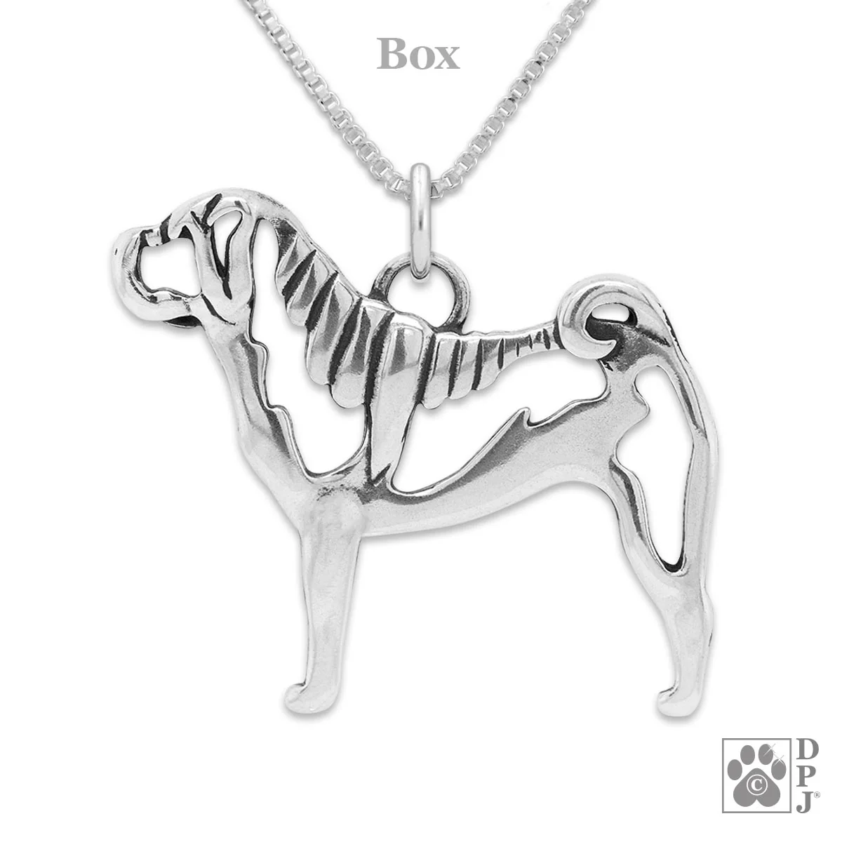 Chinese Shar-Pei Necklace, Body - Image 2