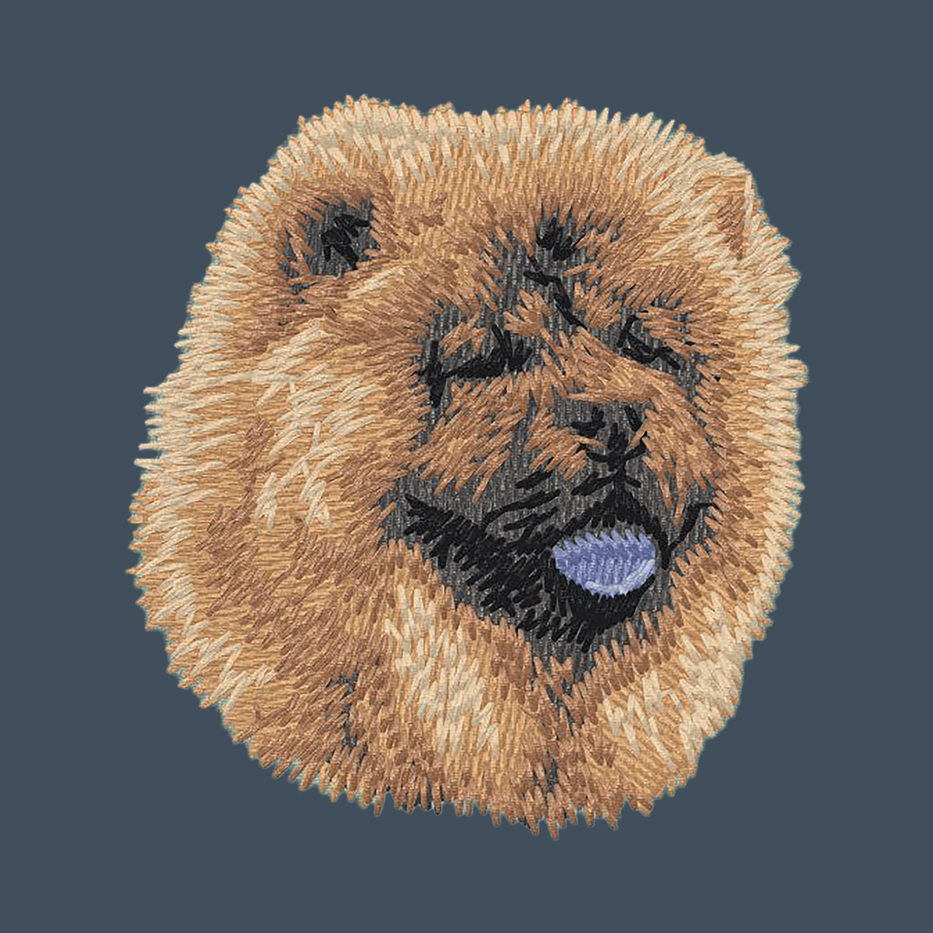 Chow Chow Embroidered Baseball Cap - Image 2