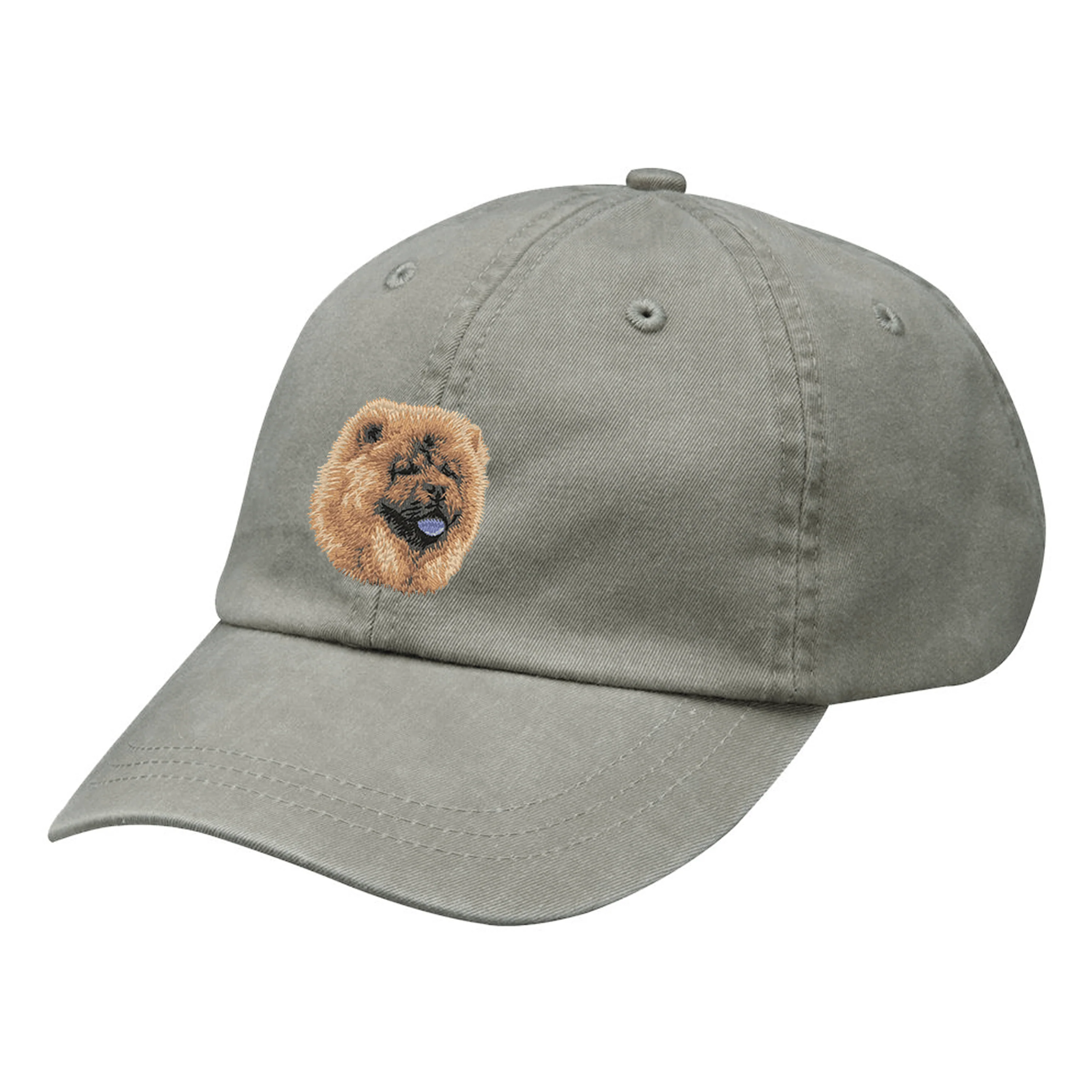 Chow Chow Embroidered Baseball Cap - Image 7