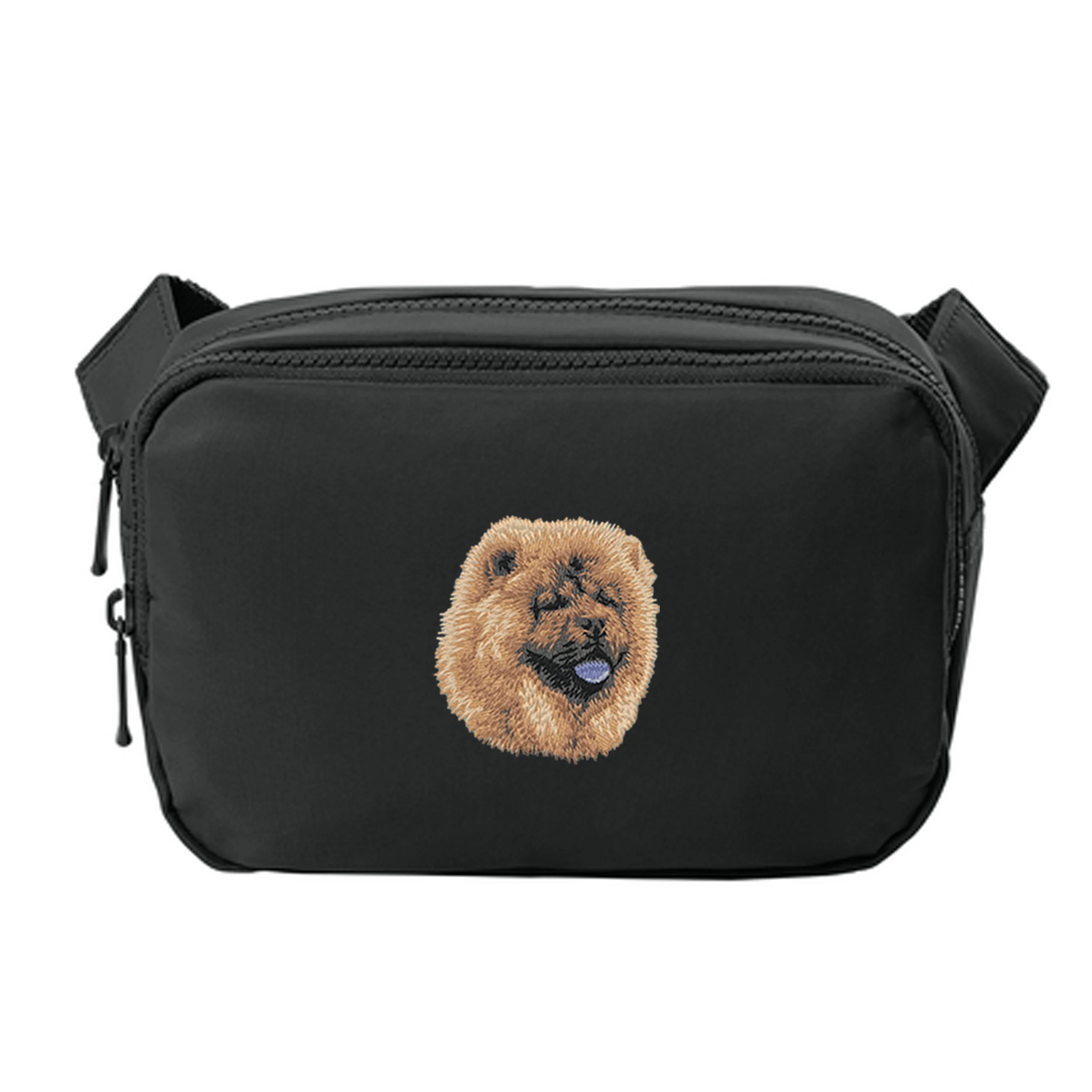 Chow Chow Embroidered Crossbody Bag - Image 3