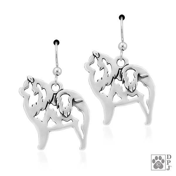 Chow Chow, Body, Earring - Image 2