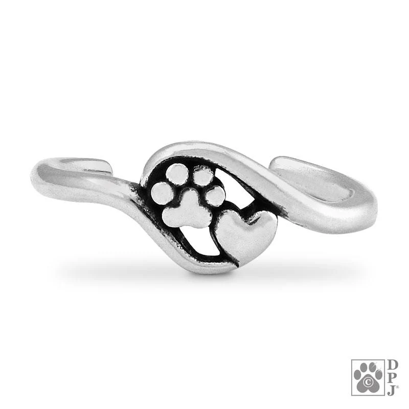 Close To My Heart Toe Ring