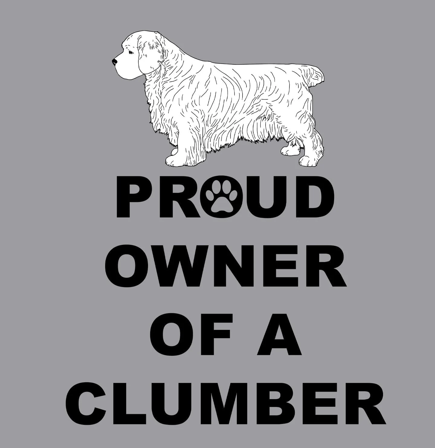 Clumber Spaniel Proud Owner - Women's V-Neck T-Shirt - Image 2