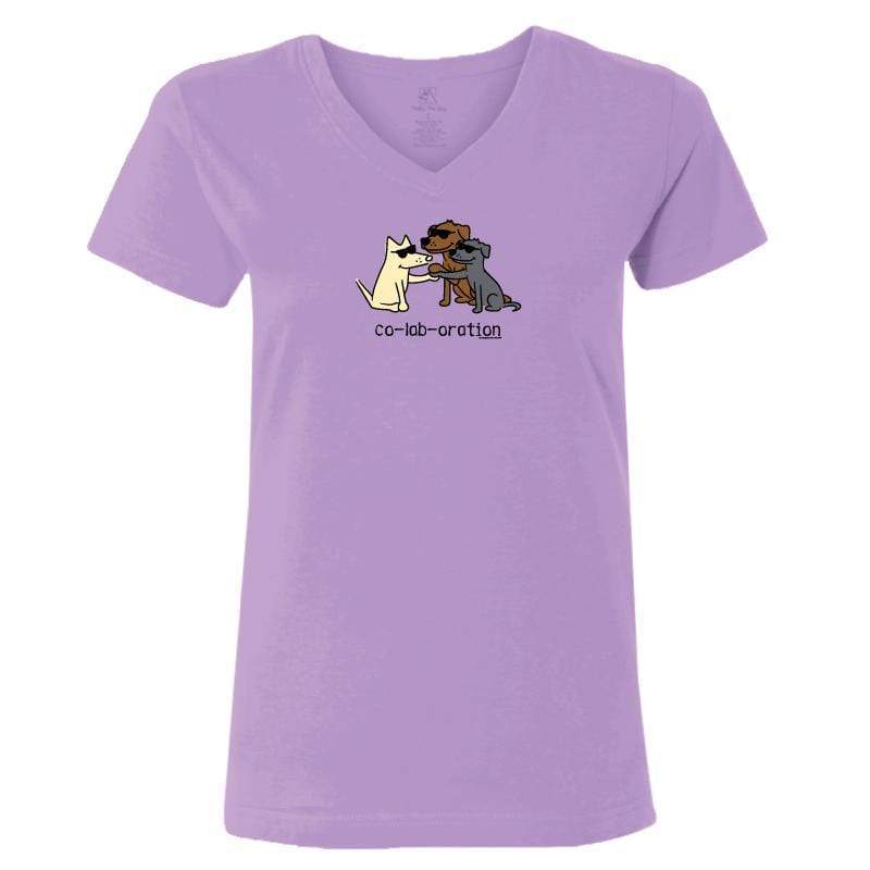 Co-Lab-oration - V-Neck T-Shirt