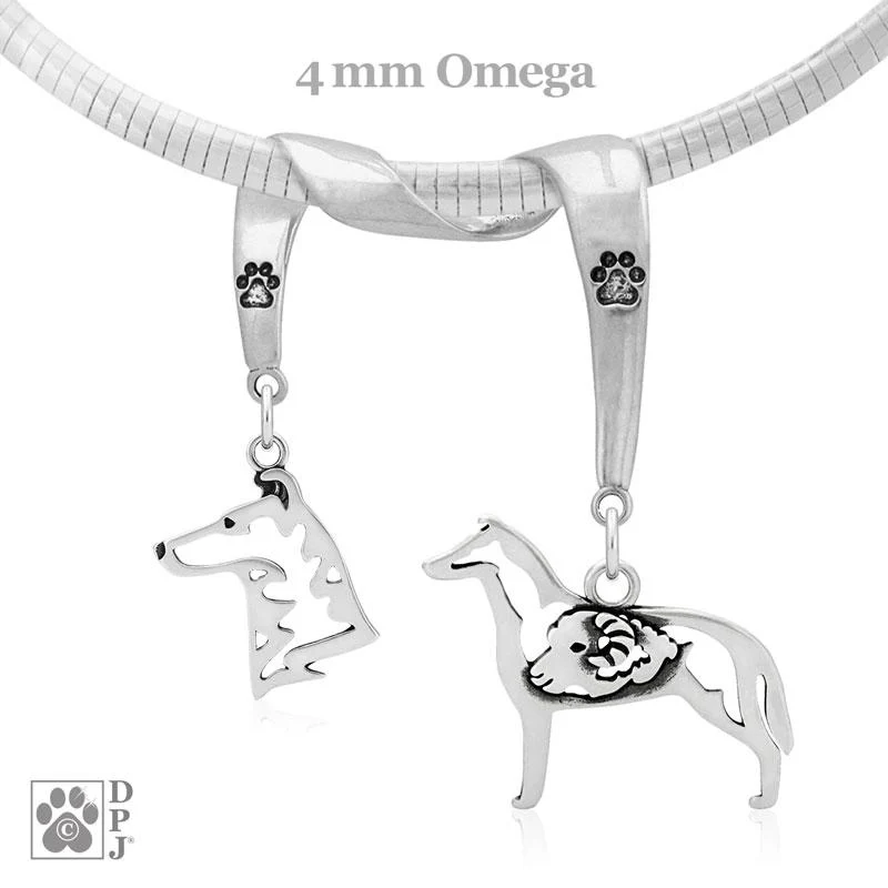Collie, Smooth, Charm Holder, Necklace - Image 2