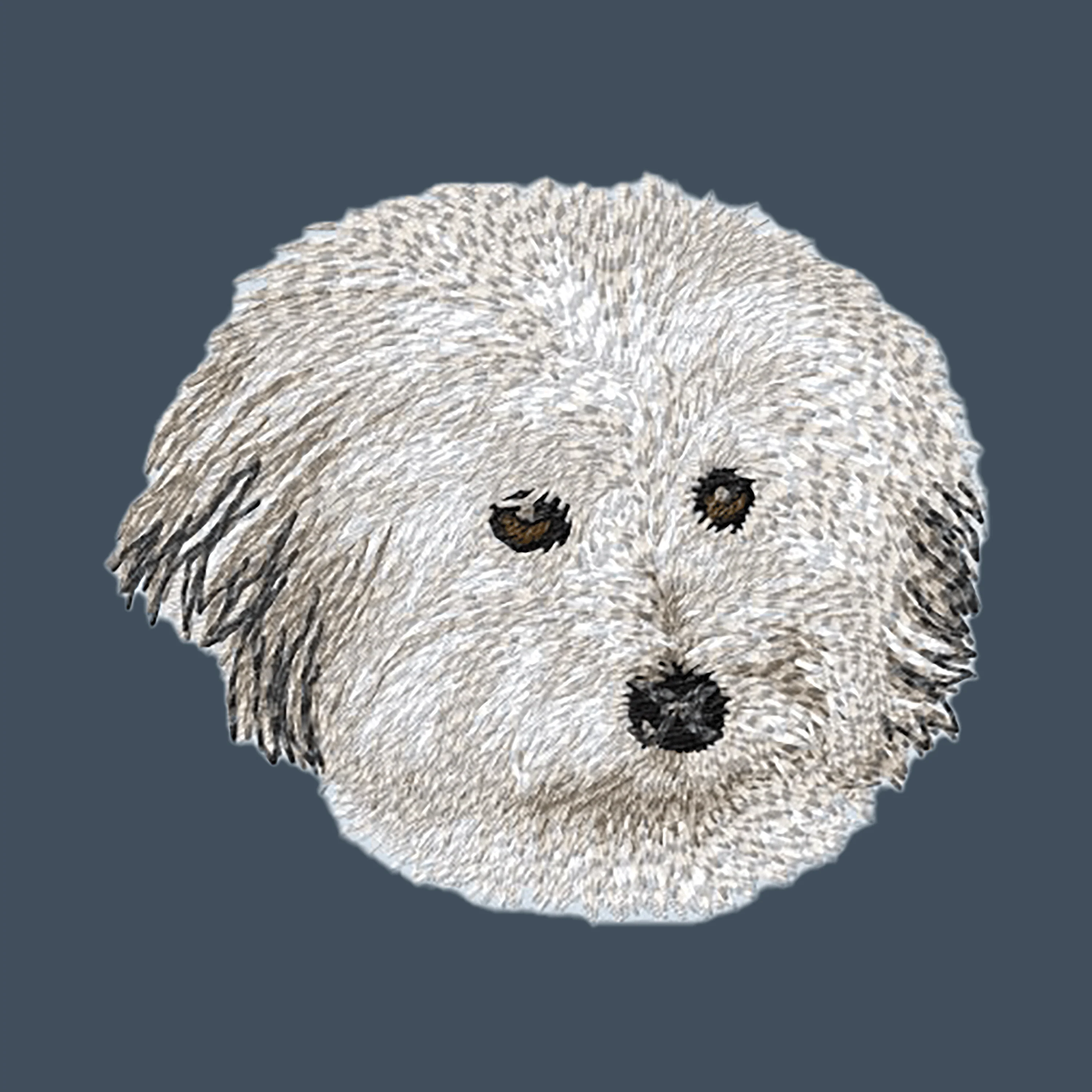 Coton de Tulear Embroidered Baseball Cap - Image 3