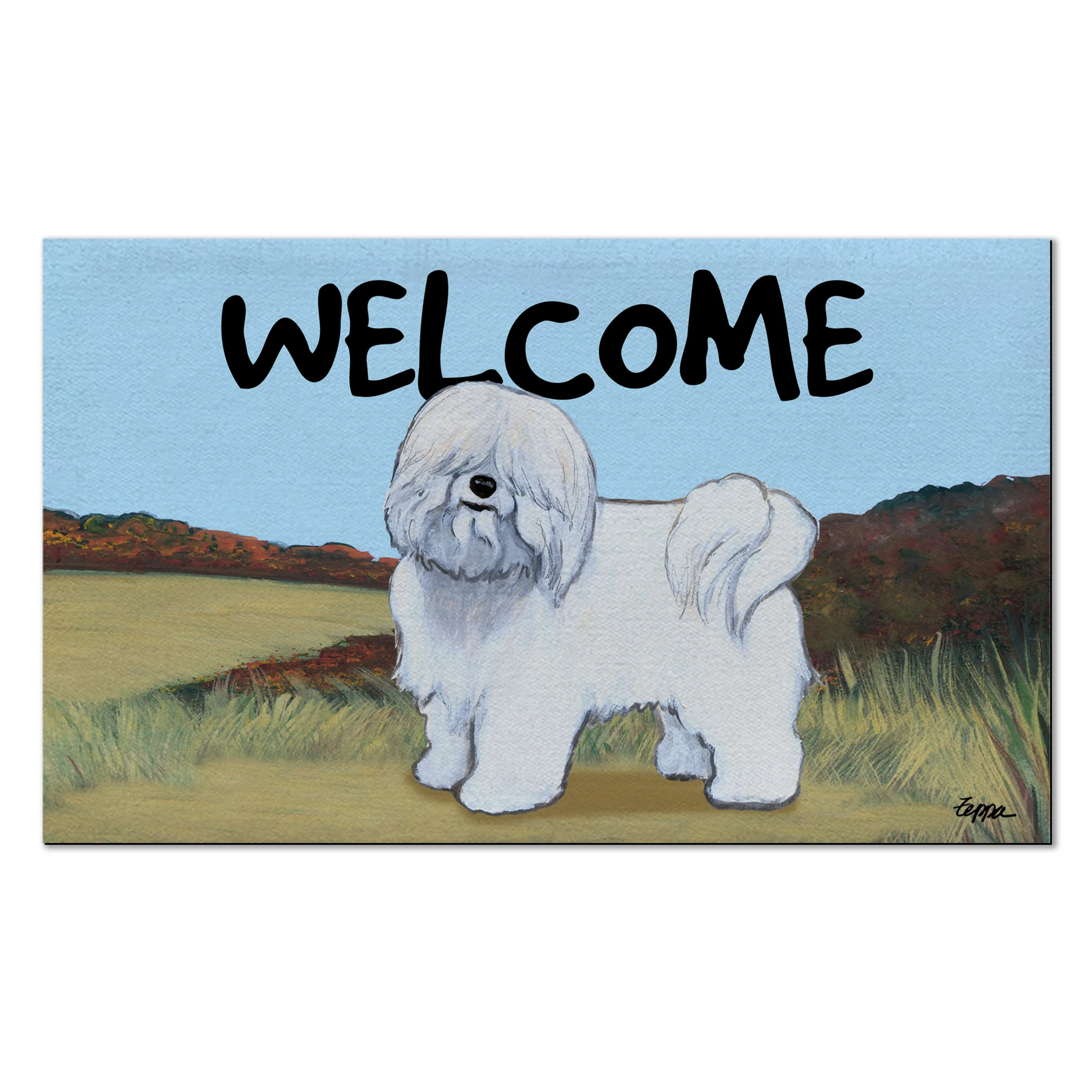 Coton de Tulear Welcome Mat - Image 6