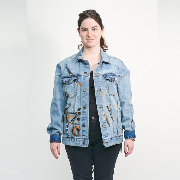 Customized Hand-Painted Dog Breed Denim Jackets - Image 4
