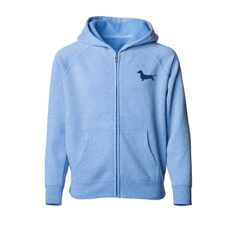 Dachshund Children's Full Zip Sweatshirt - Image 5