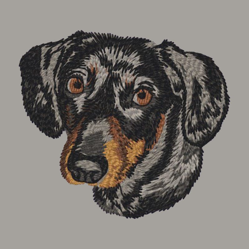Dachshund Embroidered Sweatshirt Hoodie - Image 6