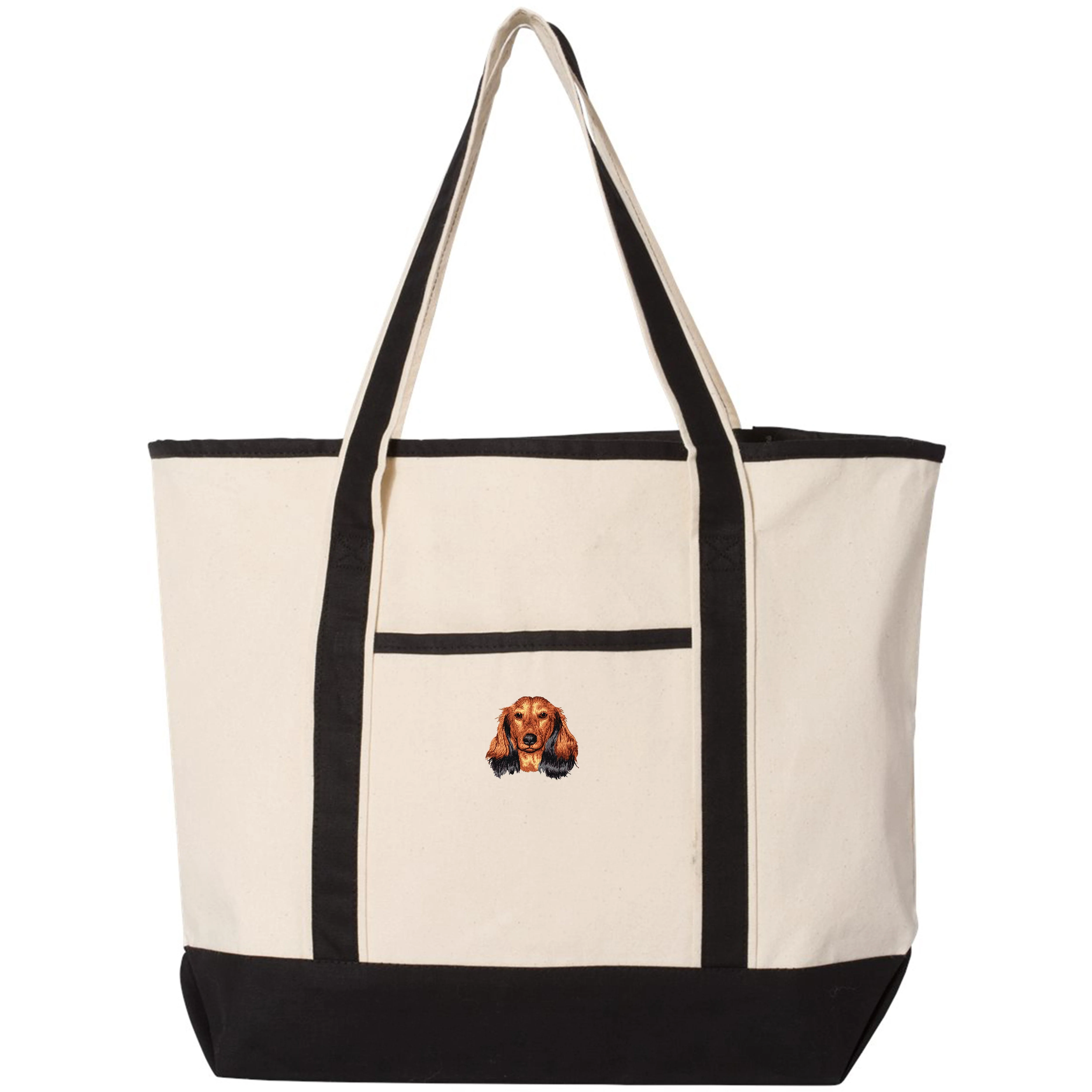 Dachshund Embroidered Tote - Image 5