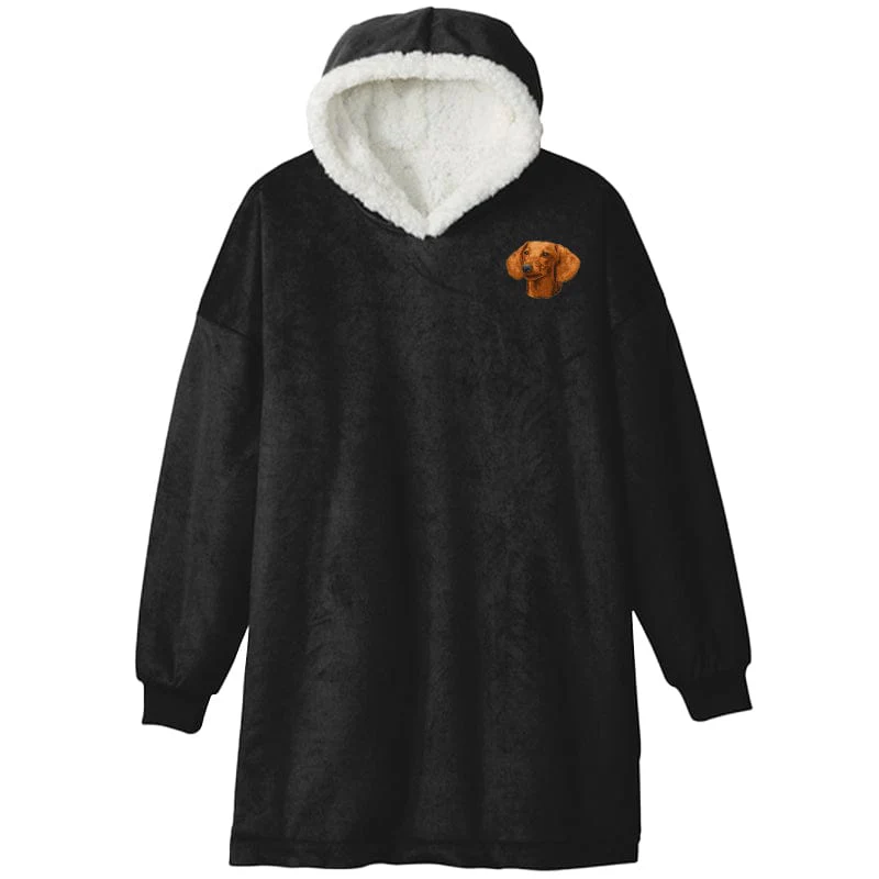 Dachshund Embroidered Wearable Blanket - Image 17