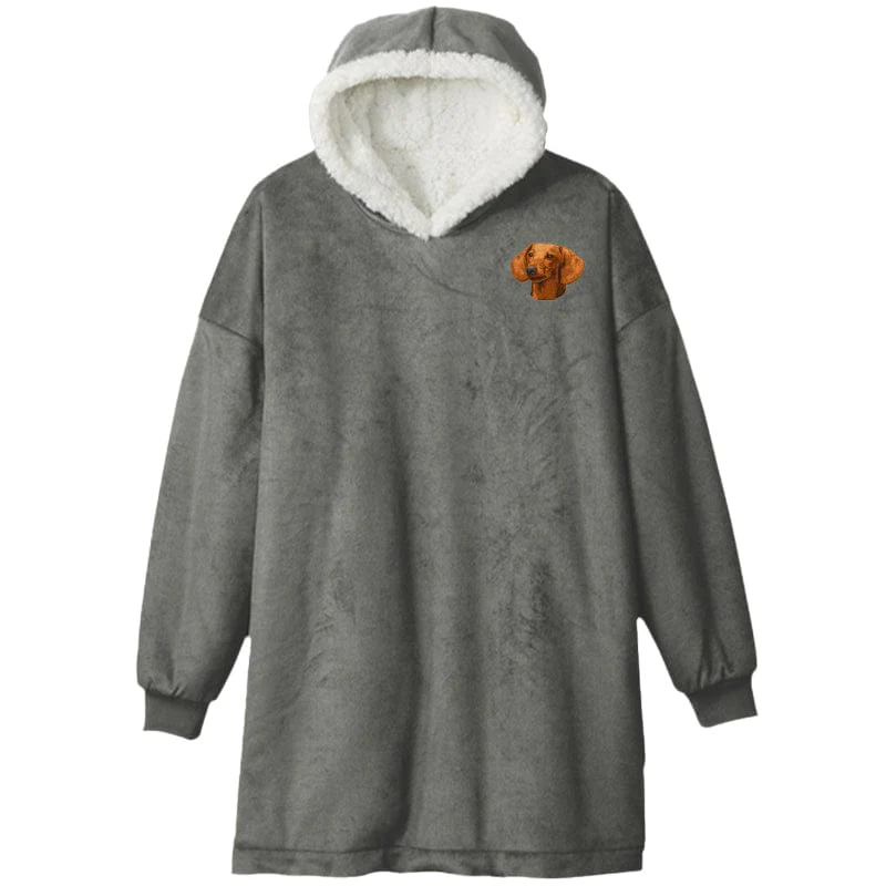 Dachshund Embroidered Wearable Blanket - Image 19
