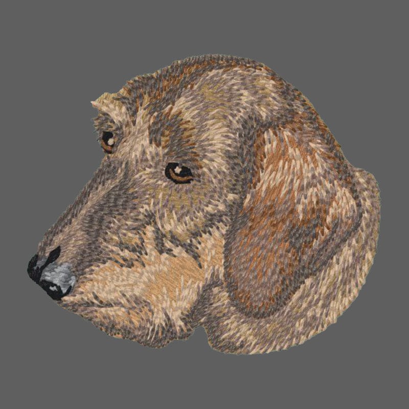 Dachshund Embroidered Women's Fleece Jacket - Image 2