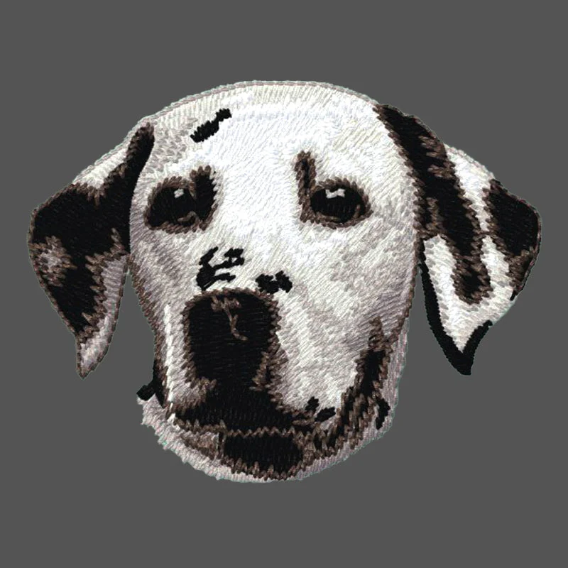 Dalmatian Embroidered Men's Fleece Jacket - Image 2