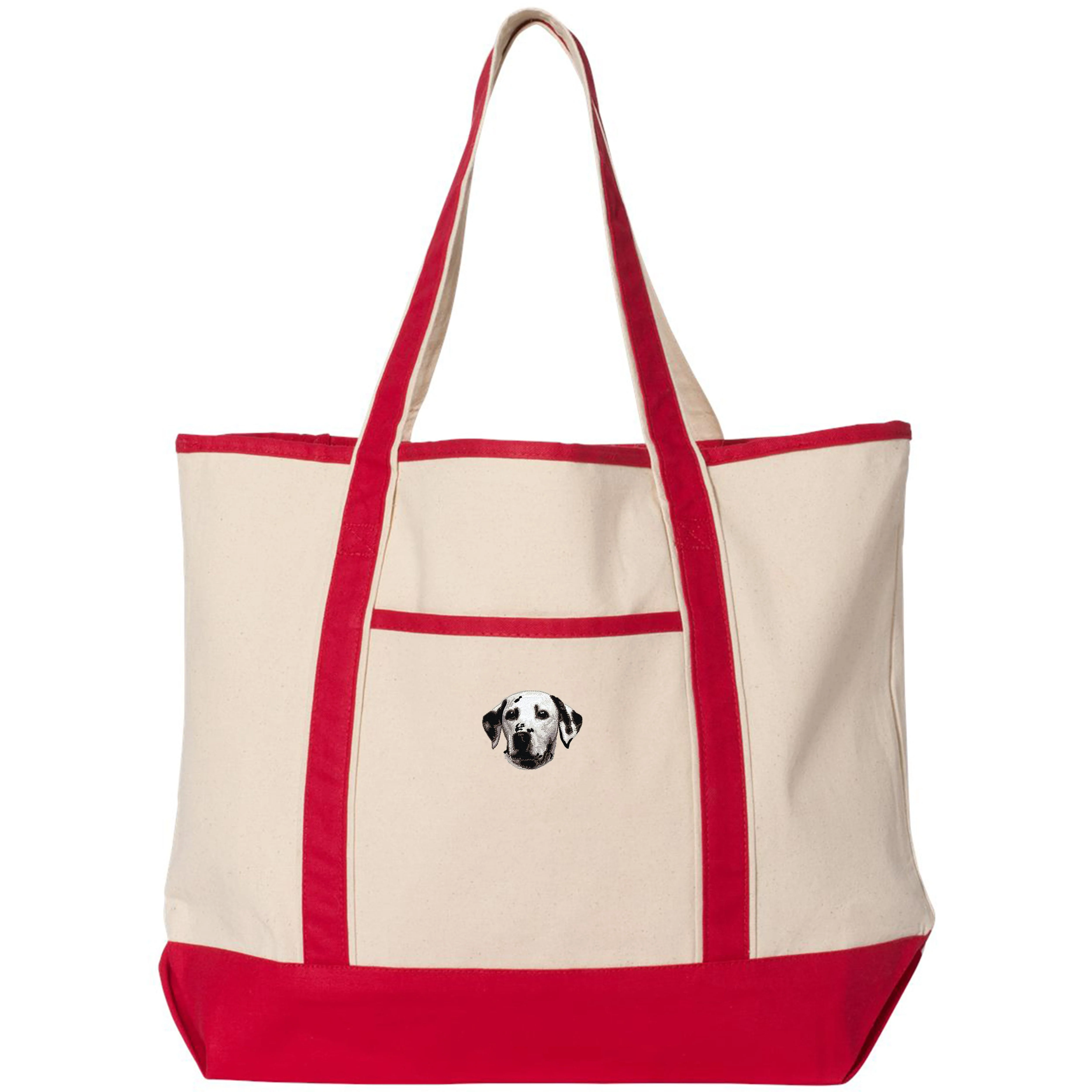 Dalmatian Embroidered Tote - Image 2