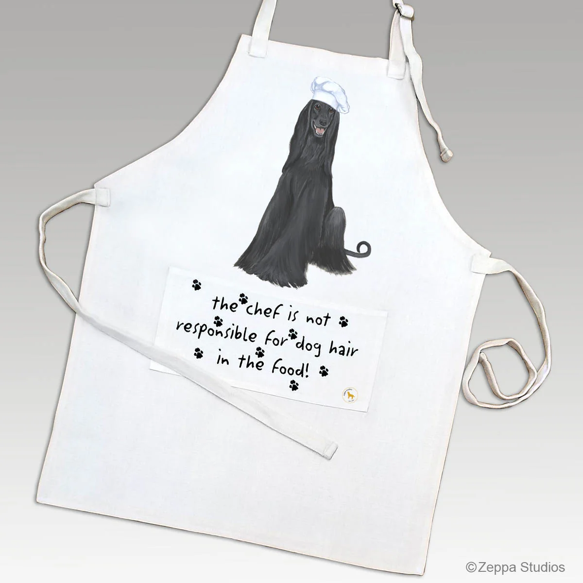 Afghan Hound Apron - Image 2