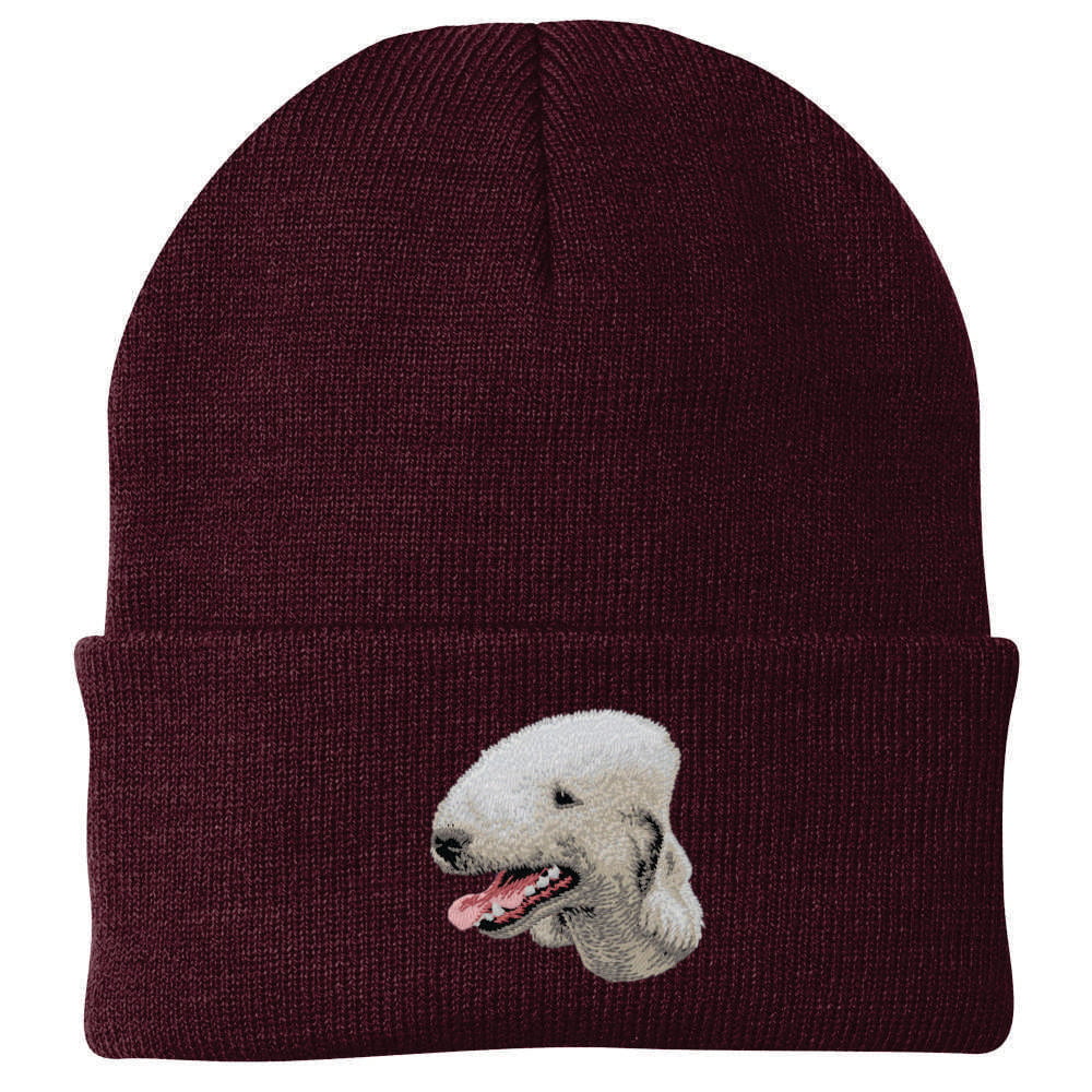 Bedlington Terrier Embroidered Beanie - Image 4