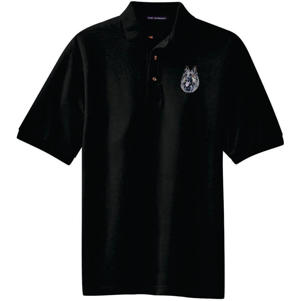 Belgian Tervuren Embroidered Polo Shirt - Image 6