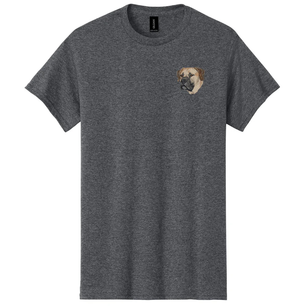 Boerboel Embroidered Men's T-Shirt - Image 2