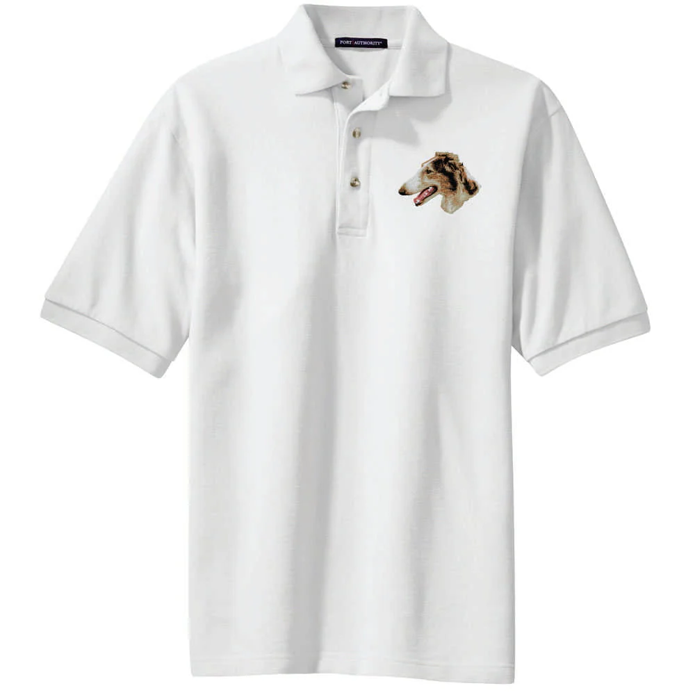 Borzoi Embroidered Polo Shirt - Image 2
