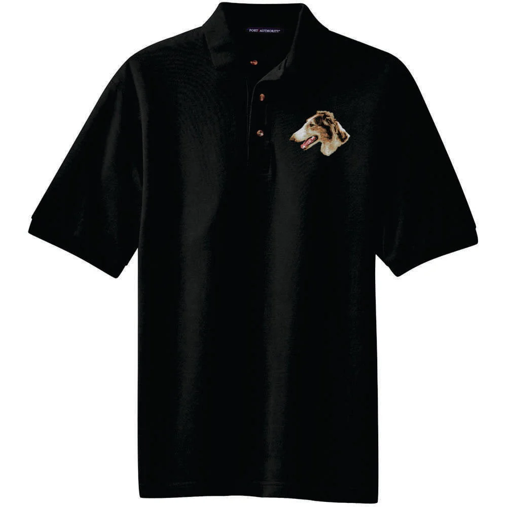Borzoi Embroidered Polo Shirt - Image 3