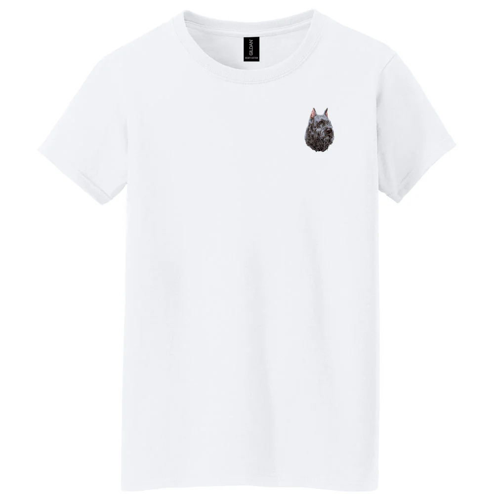 Bouvier des Flandres Embroidered Women's T-Shirt - Image 2