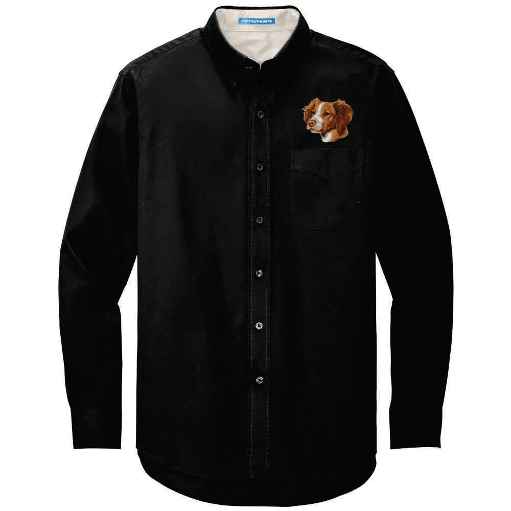 Brittany Embroidered Long Sleeve Button Up Shirt - Image 3