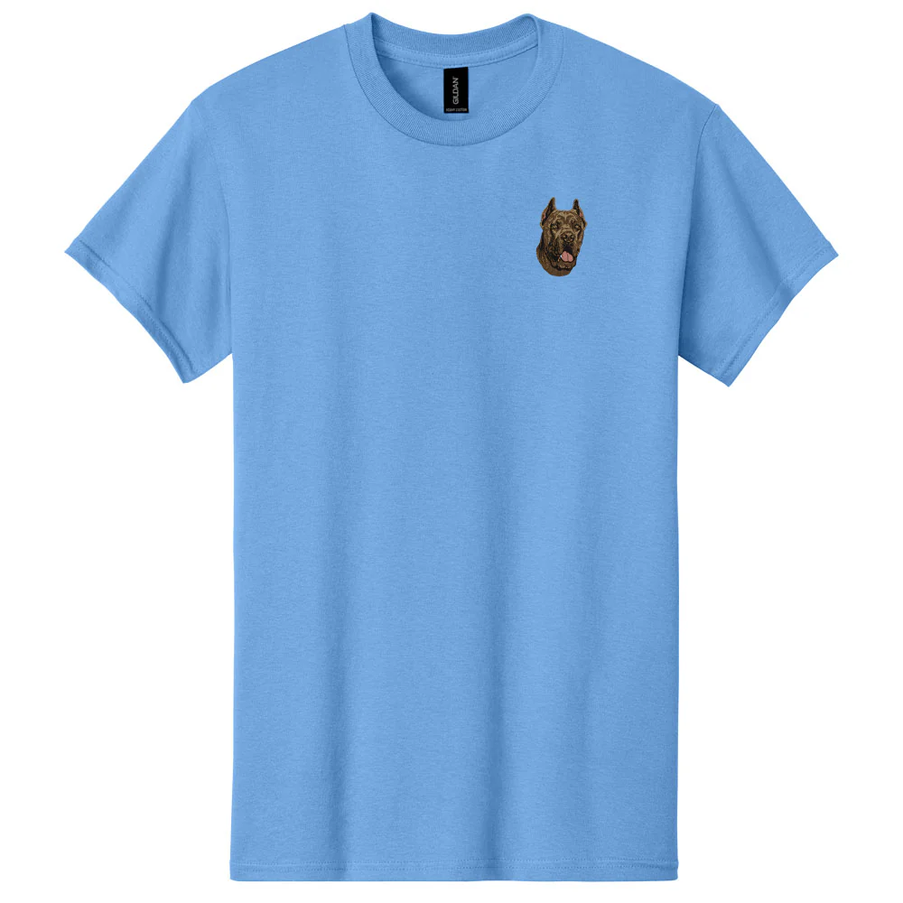 Cane Corso Embroidered Men's T-Shirt
