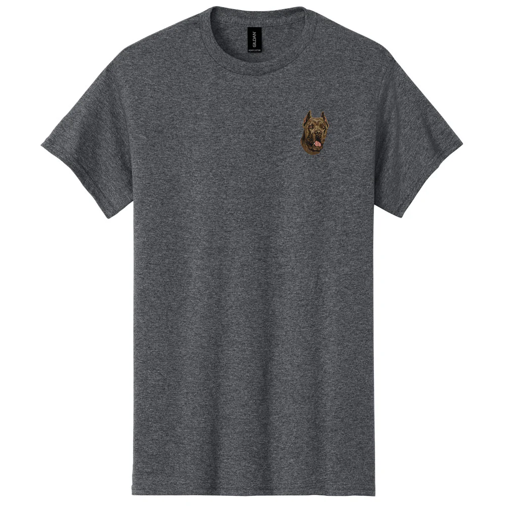 Cane Corso Embroidered Men's T-Shirt - Image 2