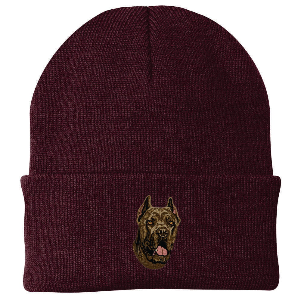 Cane Corso Embroidered Beanie - Image 2