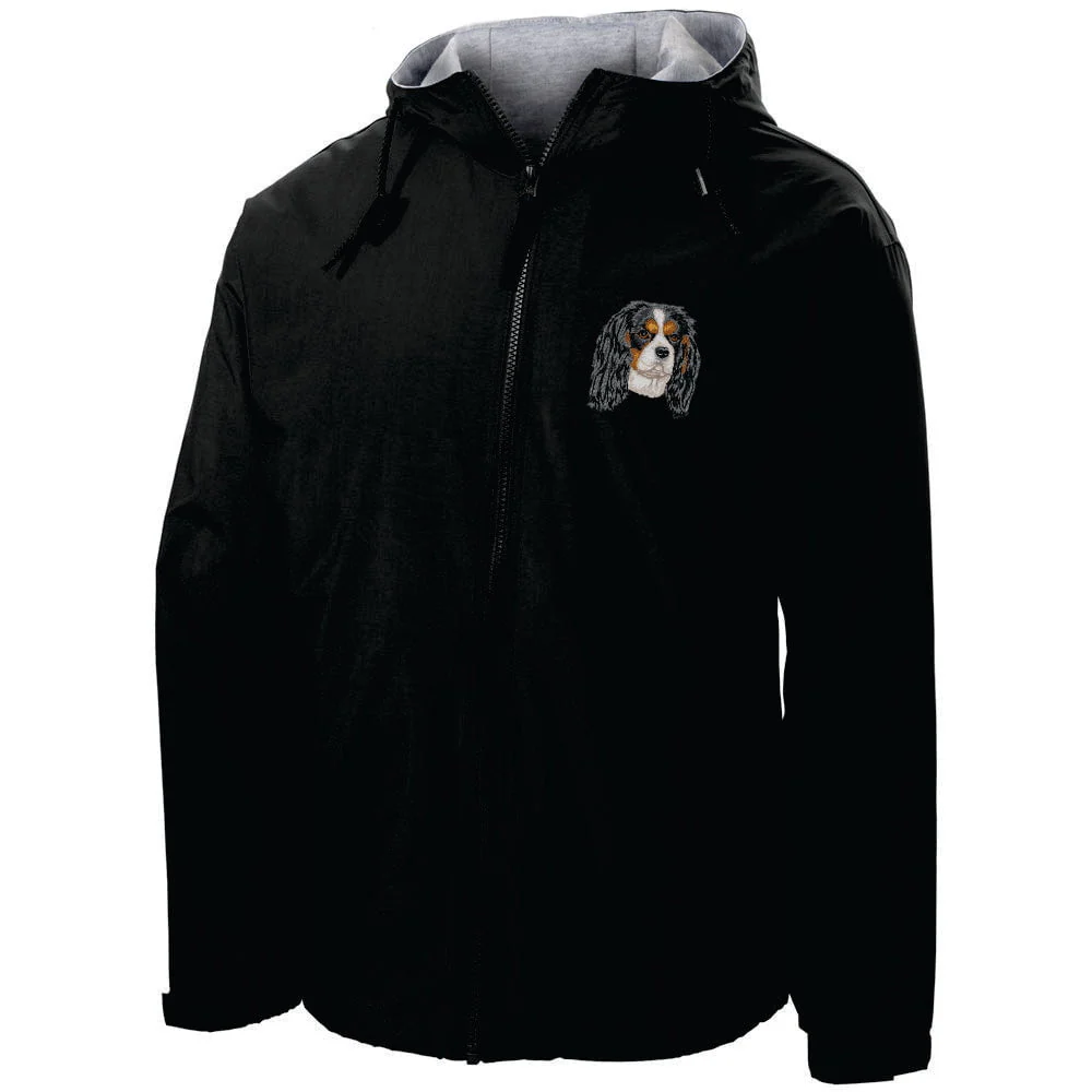 Cavalier King Charles Spaniel Embroidered Hooded Jacket - Image 11