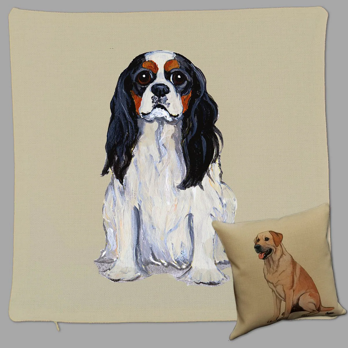 Cavalier King Charles Spaniel Pillow Cover - Image 5