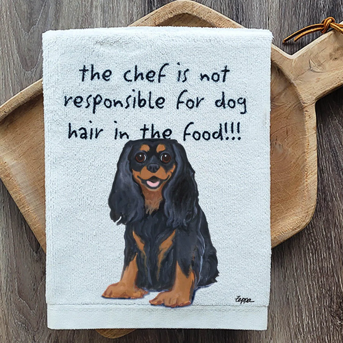 Cavalier King Charles Spaniel Dish Towel - Image 2