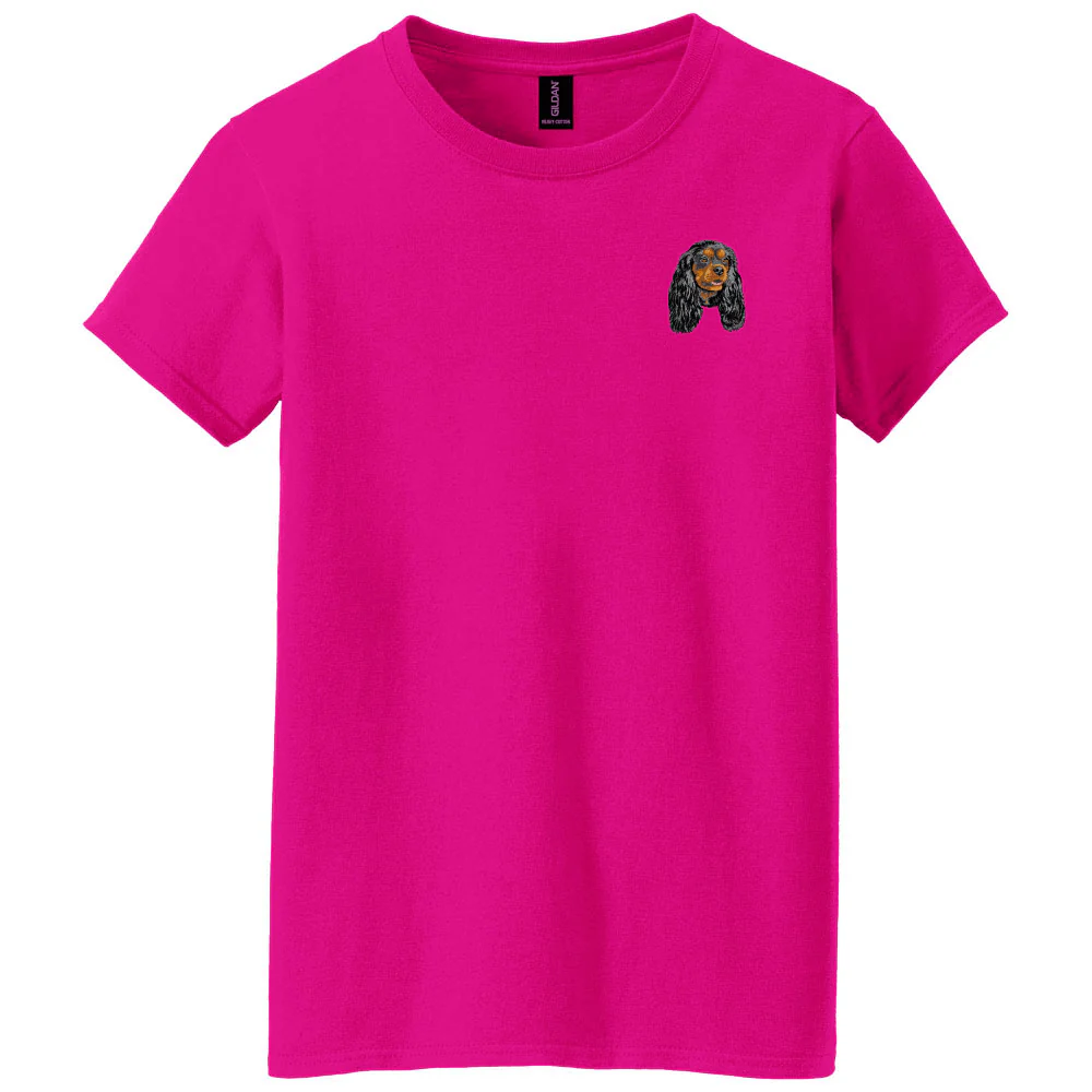 Cavalier King Charles Spaniel Embroidered Women's T-Shirt - Image 2