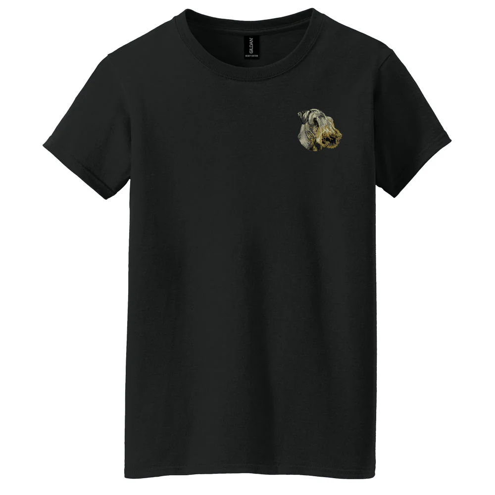 Cesky Terrier Embroidered Women's T-Shirt - Image 3