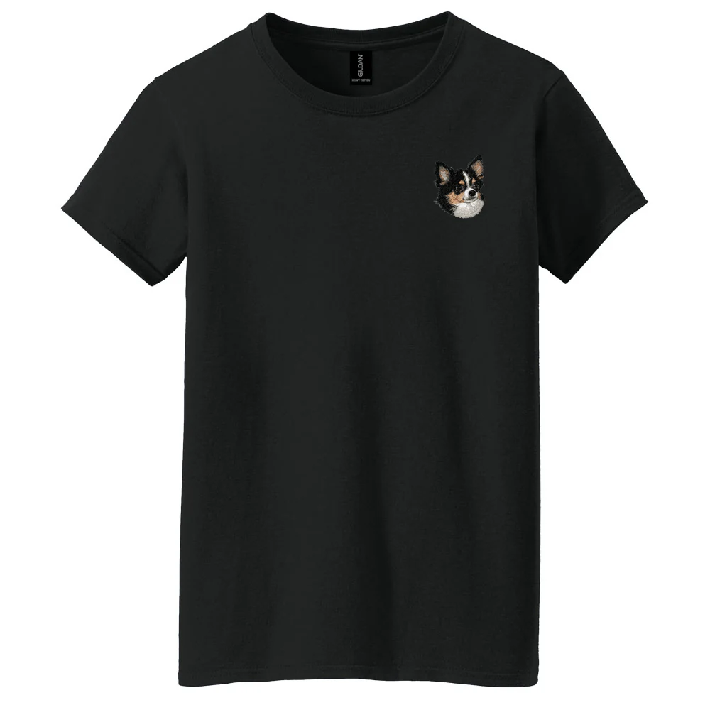 Chihuahua Embroidered Women's T-Shirt - Image 8
